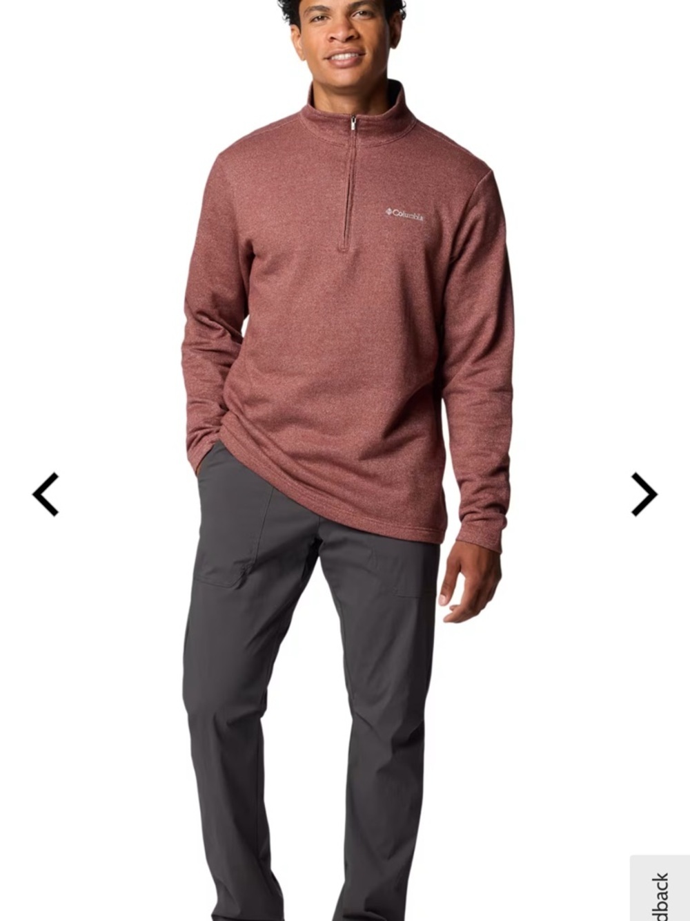 Columbia Men's Quarter-Zip Pullover - Picture 3 of 11